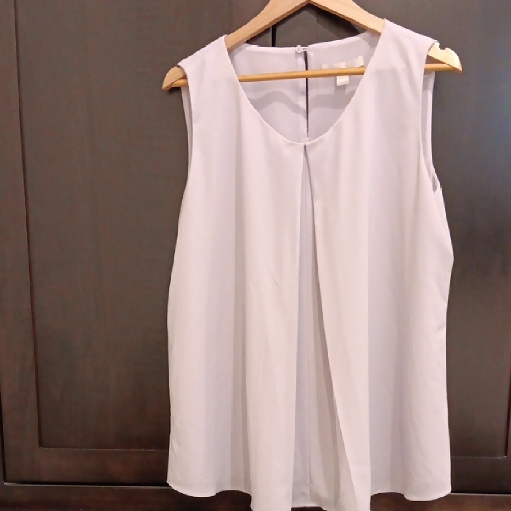 Boss Light Gray Lavender Tank Top